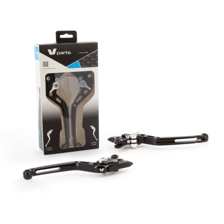 Juego de manetas CNC V PARTS 175mm - Kawasaki - motoscamaralweb.com