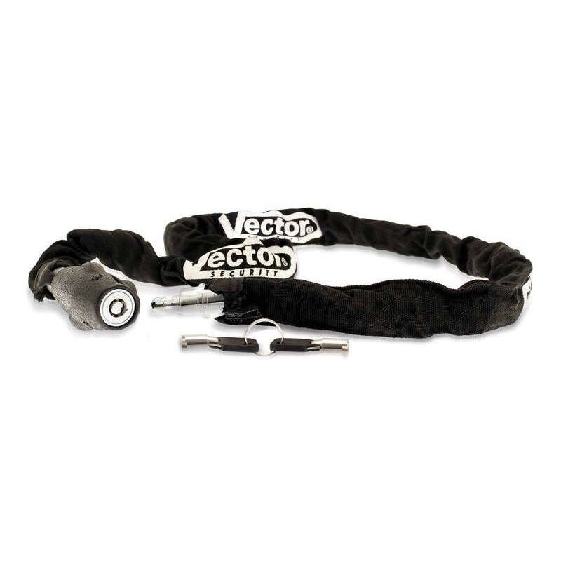 Candado de cadena para casco VECTOR HelmChain+ - Ø5mm / 1.2m - motoscamaralweb.com Candado de cadena para casco VECTOR HelmChain+ - Ø5mm / 1.2m - motoscamaralweb.com