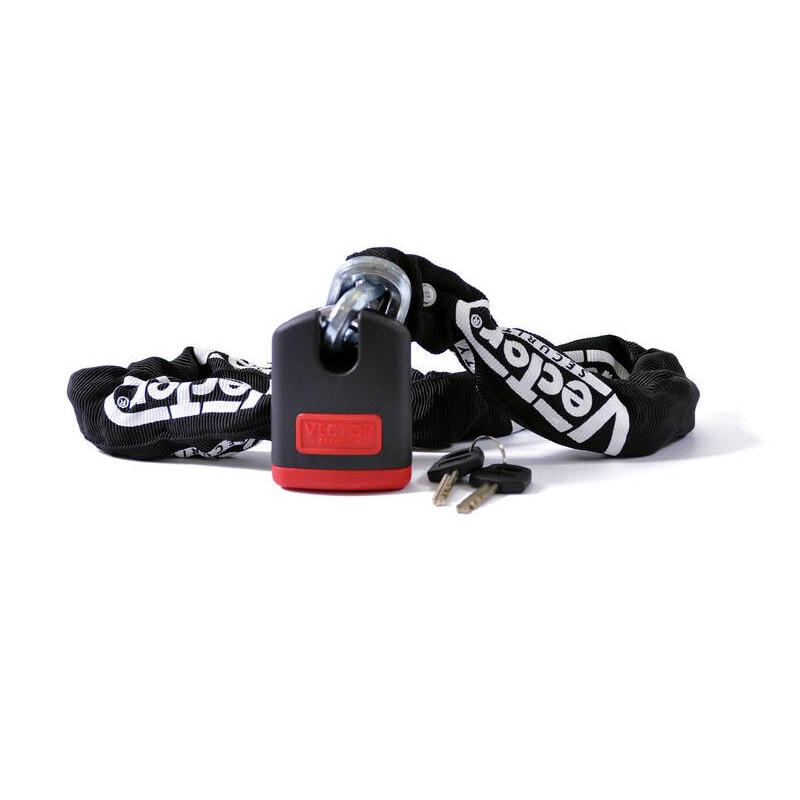 Candado de cadena VECTOR Pro Chain - Ø9.5mm / 1.0m - motoscamaralweb.com Candado de cadena VECTOR Pro Chain - Ø9.5mm / 1.0m - motoscamaralweb.com