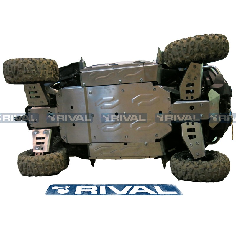 RIVAL Complete skid plate kit - Aluminium CF Moto Zforce 800/1000 - motoscamaralweb.com RIVAL Complete skid plate kit - Aluminium CF Moto Zforce 800/1000 - motoscamaralweb.com