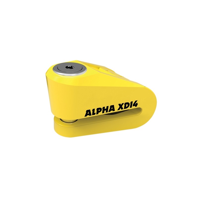 OXFORD Alpha XD14 Disc Lock - Ø14mm Yellow - motoscamaralweb.com OXFORD Alpha XD14 Disc Lock - Ø14mm Yellow - motoscamaralweb.com
