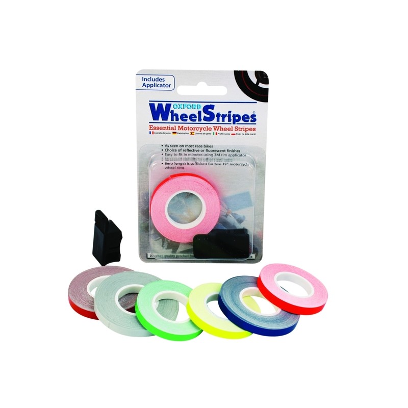 Adhesivo para llanta OXFORD refectante blanco 7mm x 6m - motoscamaralweb.com Adhesivo para llanta OXFORD refectante blanco 7mm x 6m - motoscamaralweb.com