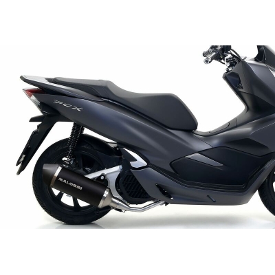 Escape Malossi RX Black. homologado - motoscamaralweb.com