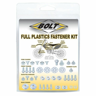 Kit Tornillería de Plásticos BOLT inox Honda CRF 250 / 450R - motoscamaralweb.com