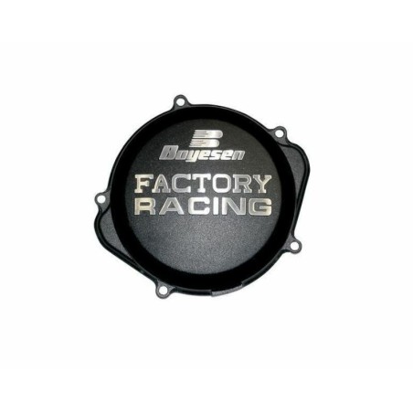 Tapa de embrague BOYESEN Factory Racing Negra Suzuki RM-Z250 - motoscamaralweb.com