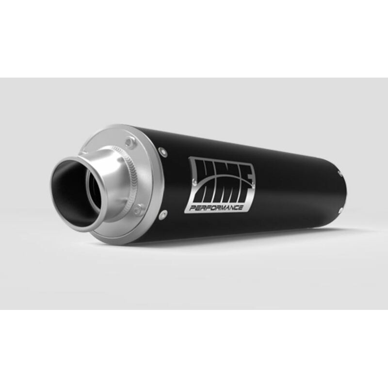 HMF Performance Series Silencer -Black Aluminium Stainless steel Can-A HMF Performance Series Silencer -Black Aluminium Stainless steel Can-A