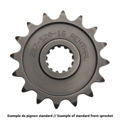 Piñón RENTHAL acero estándar 506 - Paso 420 - motoscamaralweb.com
