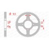 Corona AFAM acero estándar 10205 - Paso 428 - motoscamaralweb.com