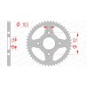 Corona AFAM acero estándar 12113 - Paso 420 - motoscamaralweb.com