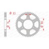 Corona AFAM acero estándar 12227 - Paso 428 - motoscamaralweb.com