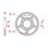 Corona AFAM acero estándar 14101 - Paso 428 - motoscamaralweb.com