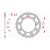 Corona AFAM acero estándar 14109 - Paso 420 - motoscamaralweb.com