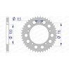 Corona AFAM aluminio 17100 - Paso 420 - motoscamaralweb.com