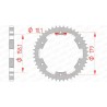 Corona AFAM acero estándar 35804 - Paso 525 - motoscamaralweb.com