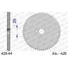 Corona AFAM aluminio 428 - Paso 428 - motoscamaralweb.com