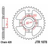 Corona JT SPROCKETS acero estándar 1078 - Paso 420 - motoscamaralweb.com