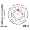 Corona JT 263 de acero con 45 dientes - motoscamaralweb.com
