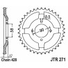 Corona JT SPROCKETS acero estándar 271 - Paso 428 - motoscamaralweb.com