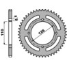 Corona PBR acero C45 estándar 4418 - 420 - motoscamaralweb.com
