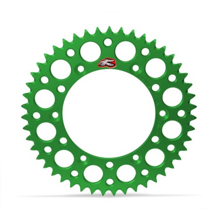Corona RENTHAL aluminio ultraligera autolimpiable 112U - Paso 520 - motoscamaralweb.com