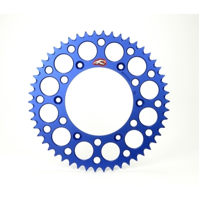 Corona RENTHAL aluminio ultraligera autolimpiable 121U - Paso 420 - motoscamaralweb.com