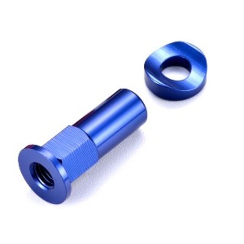 Tuerca de freno cubierta corto azul- motoscamaralweb.com Tuerca de freno cubierta corto azul- motoscamaralweb.com