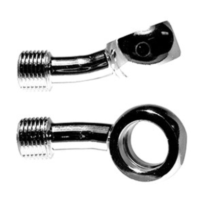 Banjo 20° + 20° lateral izq M10 Venhill cromado - motoscamaralweb.com