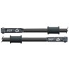 Latiguillo metálico negro Venhill 1025mm tuercas negras - motoscamaralweb.com