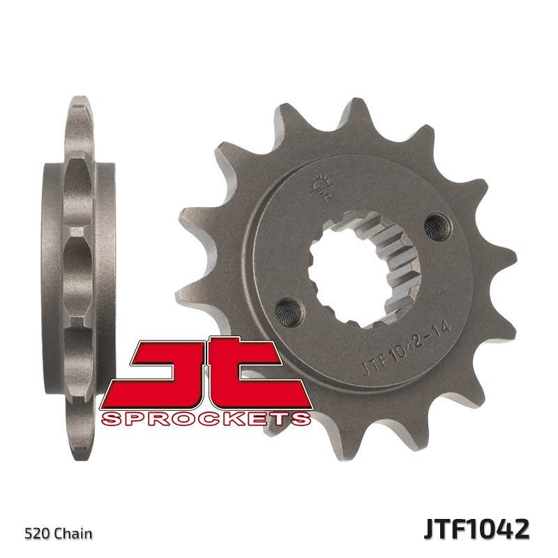 Piñón JT SPROCKETS acero estándar 1042 - Paso 520 - motoscamaralweb.com Piñón JT SPROCKETS acero estándar 1042 - Paso 520 - motoscamaralweb.com