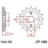 Piñon JT 1408 de acero con 15 dientes - motoscamaralweb.com