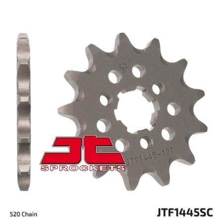 Piñón JT SPROCKETS acero autolimpiable 1445 - Paso 520 - motoscamaralweb.com