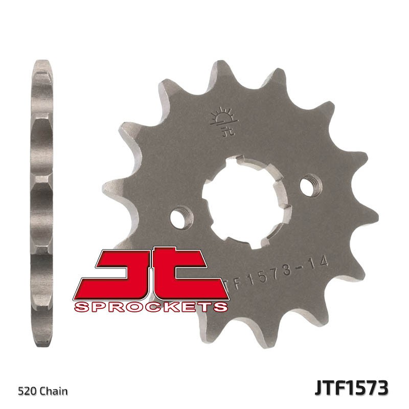 Piñón JT SPROCKETS acero estándar 1573 - Paso 520 - motoscamaralweb.com Piñón JT SPROCKETS acero estándar 1573 - Paso 520 - motoscamaralweb.com