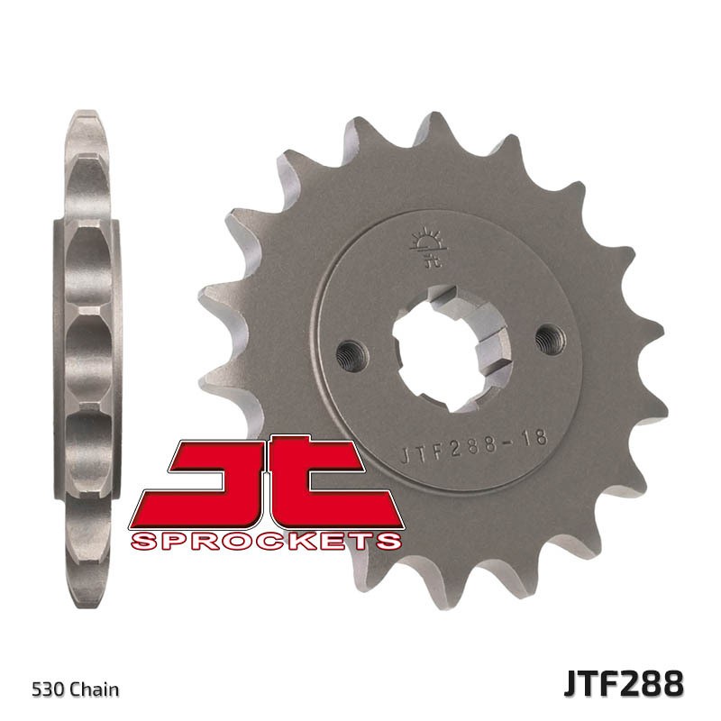 Piñón JT SPROCKETS acero estándar 288 - Paso 530 - motoscamaralweb.com Piñón JT SPROCKETS acero estándar 288 - Paso 530 - motoscamaralweb.com