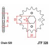 Piñón JT SPROCKETS acero estándar 328 - Paso 520 - motoscamaralweb.com