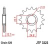 Piñon JT 3323 de acero con 24 dientes - motoscamaralweb.com