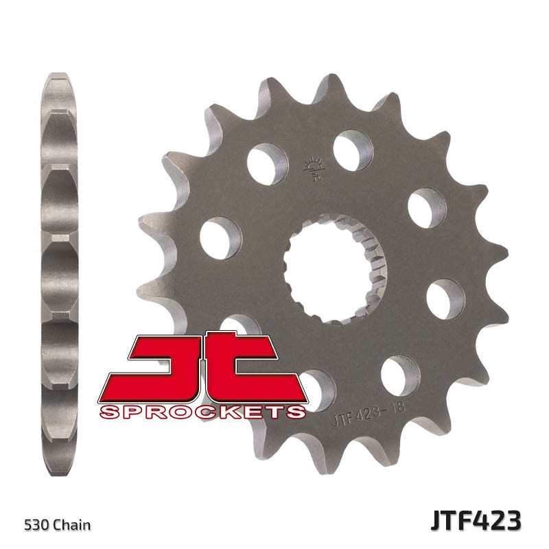 Piñón JT SPROCKETS acero estándar 423 - Paso 530 - motoscamaralweb.com Piñón JT SPROCKETS acero estándar 423 - Paso 530 - motoscamaralweb.com