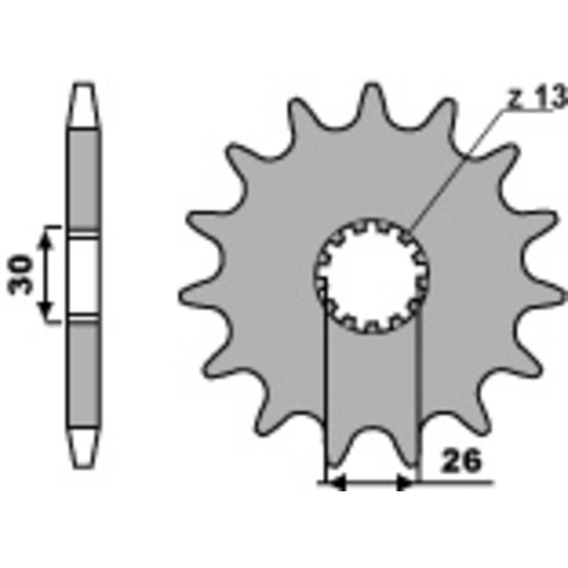 Piñón PBR acero estándar 2130 - 525 - motoscamaralweb.com Piñón PBR acero estándar 2130 - 525 - motoscamaralweb.com