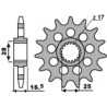 Piñón PBR acero estándar 2147 - 525 - motoscamaralweb.com