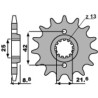 Piñón PBR acero estándar 523 - 520 - motoscamaralweb.com