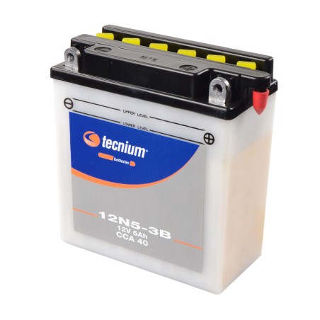 Batería TECNIUM 12N5.5-3B fresh pack - motoscamaralweb.com