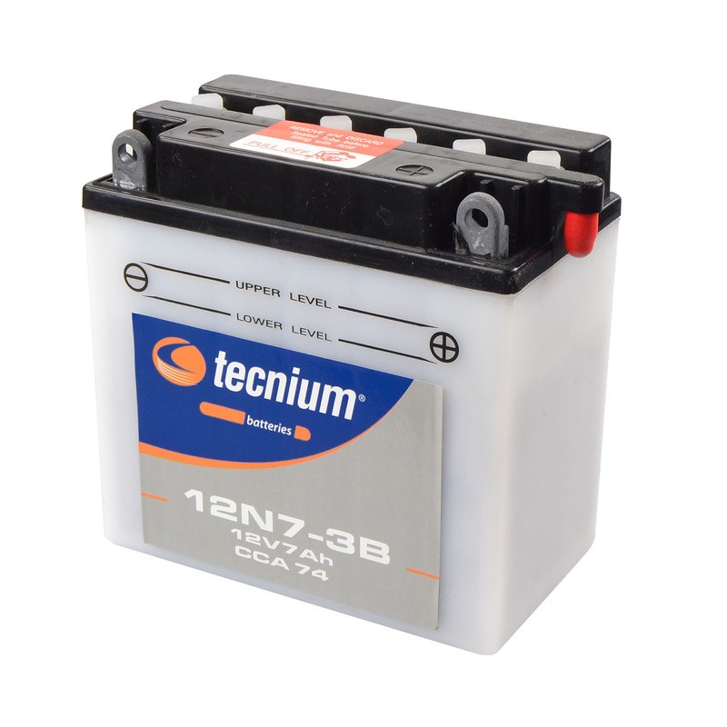 Batería TECNIUM 12N7-3B fresh pack - motoscamaralweb.com Batería TECNIUM 12N7-3B fresh pack - motoscamaralweb.com