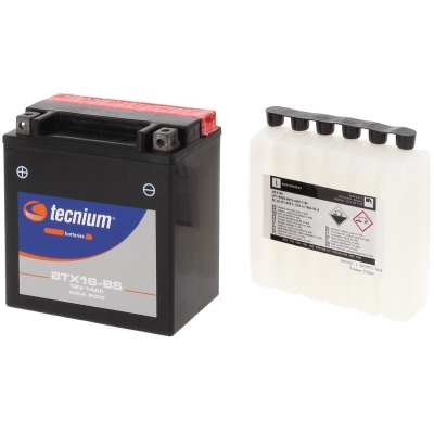 Batería TECNIUM BTX16-BS - motoscamaralweb.com