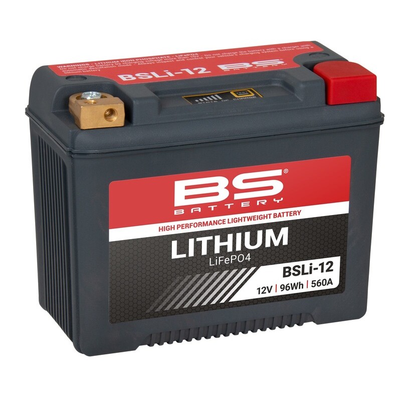 Batería de litio BS BATTERY BSLI-12 - motoscamaralweb.com Batería de litio BS BATTERY BSLI-12 - motoscamaralweb.com