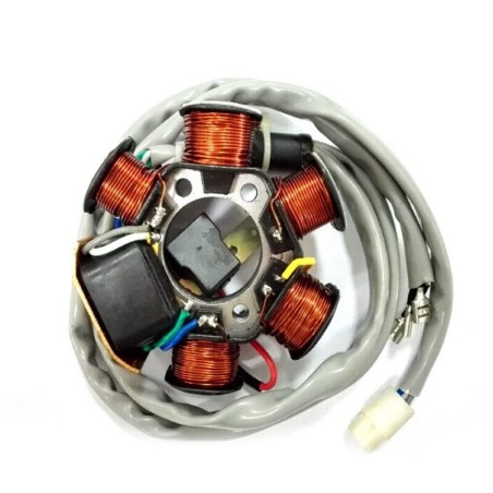 Estátor TECNIUM - Gilera/Piaggio Runner/Zip/Vespa ET2 830294 - motoscamaralweb.com