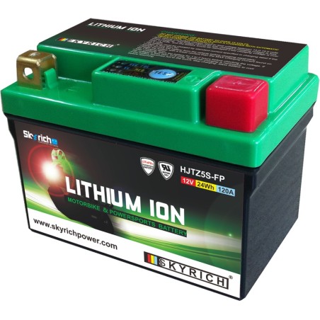 Batería de litio Skyrich LITZ5S (Con indicador de carga) - motoscamaralweb.com
