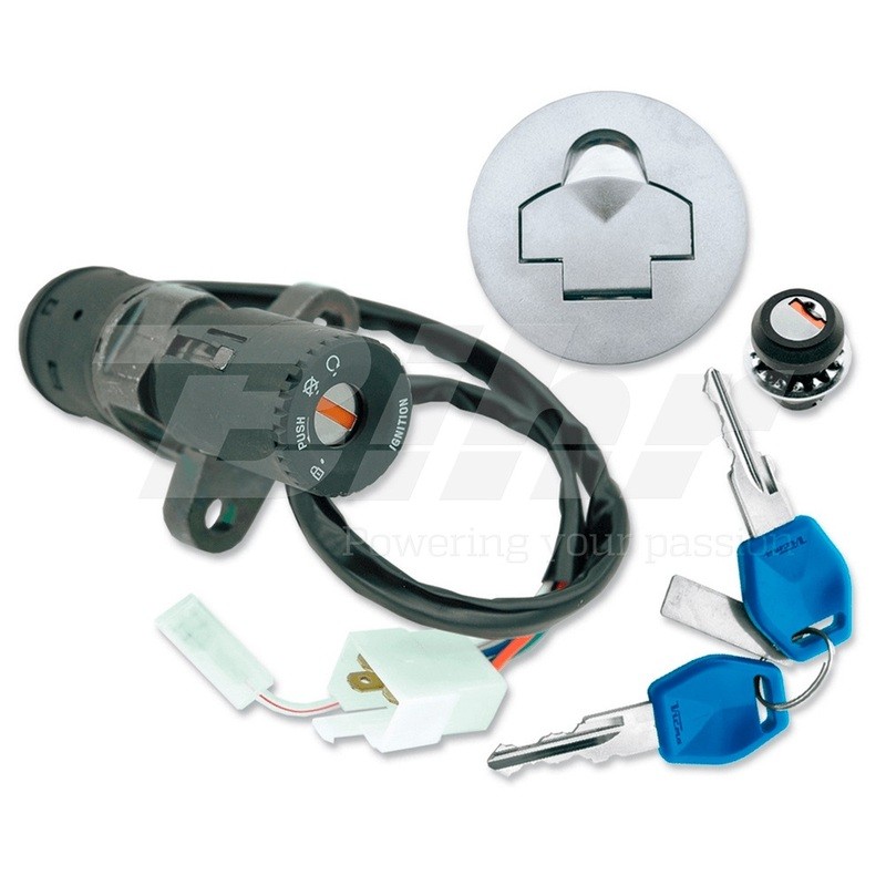 Juego cerraduras RS 50 (99-05) - motoscamaralweb.com Juego cerraduras RS 50 (99-05) - motoscamaralweb.com
