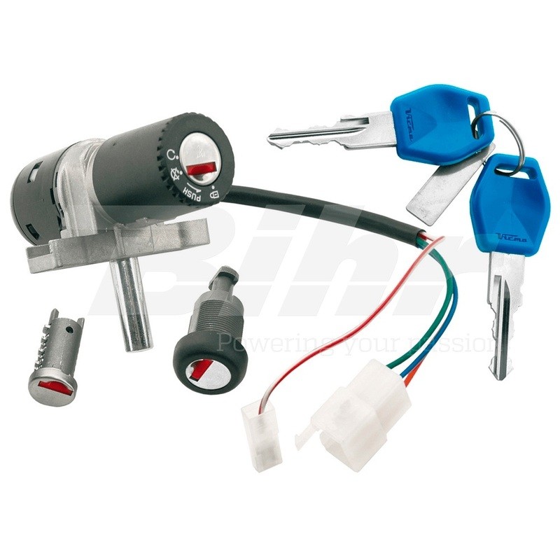 Juego cerraduras Aprilia SR 125/150 V PARTS - motoscamaralweb.com Juego cerraduras Aprilia SR 125/150 V PARTS - motoscamaralweb.com