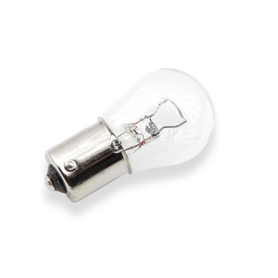 Lámpara V PARTS S25 BA15S 12V 21W Blanca - 10 uds - motoscamaralweb.com