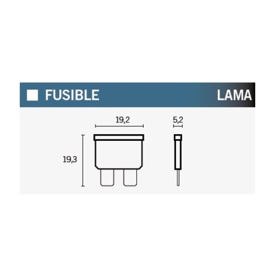 Mini fusibles V PARTS 7.5A - 50 uds - motoscamaralweb.com