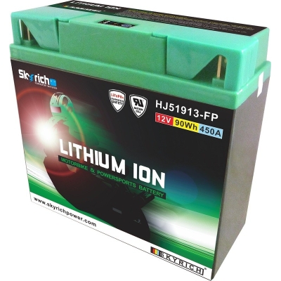 Batería de litio Skyrich LI51913 (Con indicador de carga) - motoscamaralweb.com